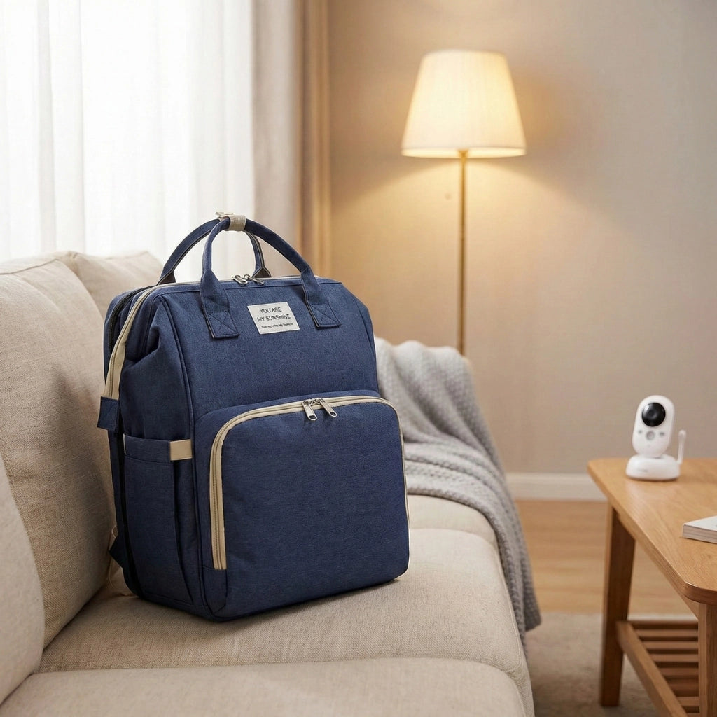 MyBabyCosy Essential Bag | 3-in-1 Convertible Baby Bag
